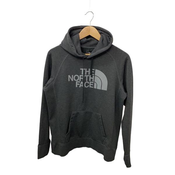THE NORTH FACE◇ジップパーカー/L/ポリエステル/BLK/プリント
