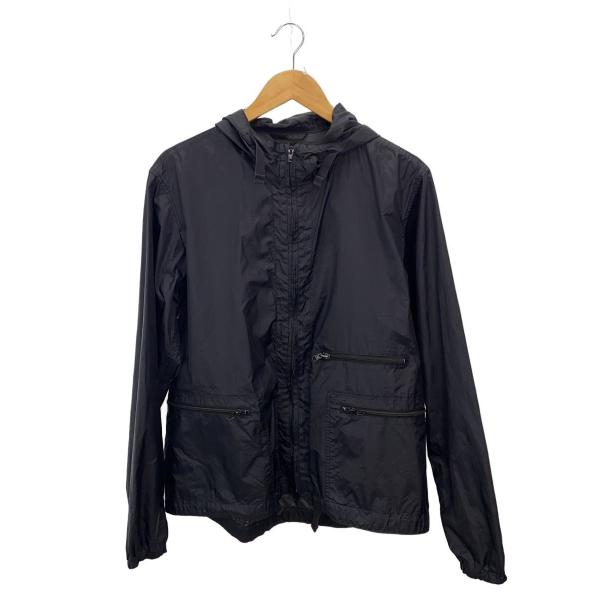 Engineered Garments◇ナイロンジャケット/M/ナイロン/BLK/無地