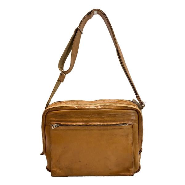 PORTER◇ショルダーバッグ/レザー/CML/無地 : 2320464132382 PORTER◇ショルダーバッグ/レザー/CML/無地 : 2320464132382