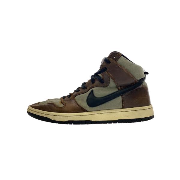 NIKE◆SB DUNK HIGH PRO/SBダンクハイプロ/ブラウン/BQ6826-201/27cm/BRW