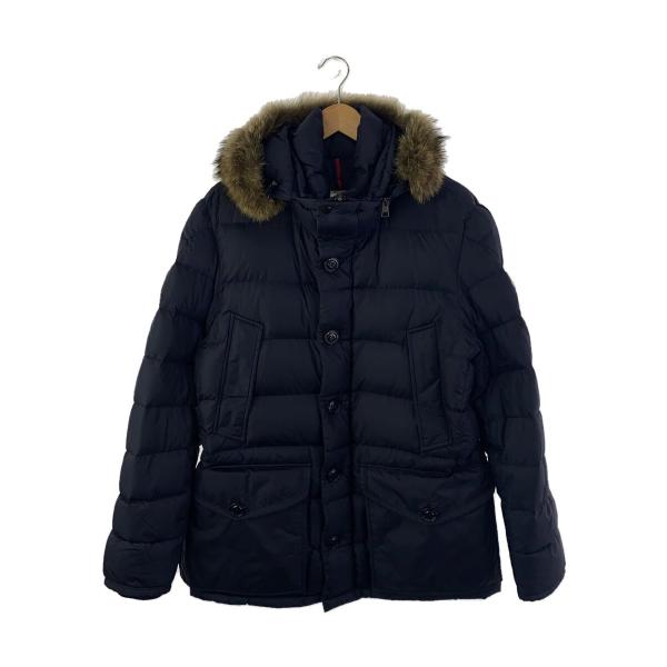 MONCLER◇CLUNY GIUBOTTO/ダウンジャケット/4/ナイロン/NVY