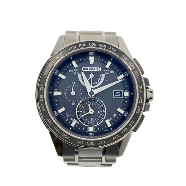 CITIZEN◇ソーラー腕時計/アナログ/BLK/H820-T020135 : セカンド