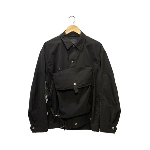 ALMOSTBLACK◇ジャケット/--/ポリエステル/BLK/19SS-BL03A : セカンド