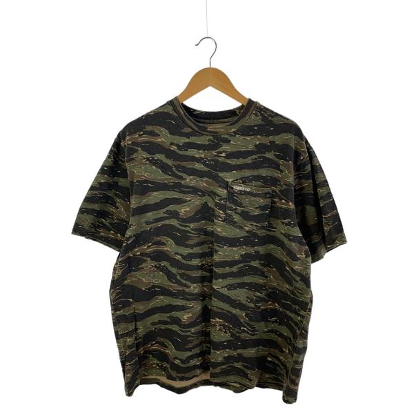 Supreme◇24SS/Pocket Tee Tiger Camo/Tシャツ/L/コットン/マルチ