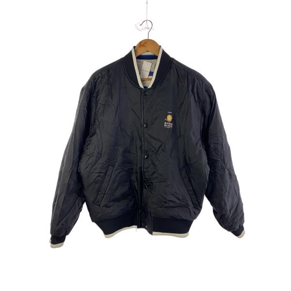 【非売品】　サントリー　ボスジャン　リバーシブル　グラデーション　中綿 BOSS◇BOSSジャン/リバーシブル/中綿ジャケット/--/ポリエステル/BLK