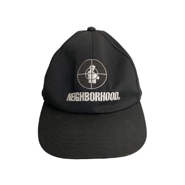 ふ〜ネイバーフッド パブリックエナミー キャップ232YGNH-HT02S NEIGHBORHOOD◇xPUBLIC ENEMY/23AW/BASEBALL CAP/FREE//BLK/メンズ