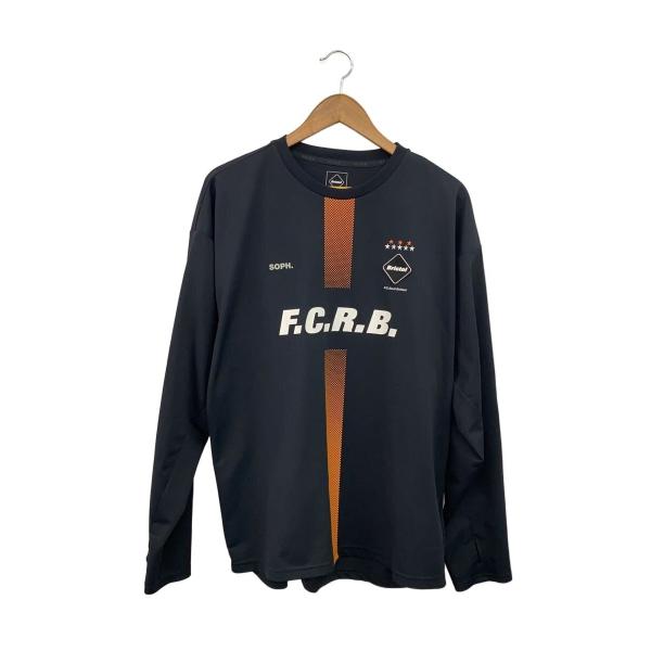 F.C.R.B.(F.C.Real Bristol)◇25SS/L/S GAME SHIRT/長袖Tシャツ/XL/BLK