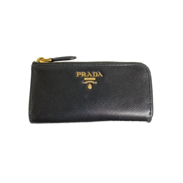 PRADA◇コインケース/--/BLK/メンズ/内側小傷有 : セカンドストリート