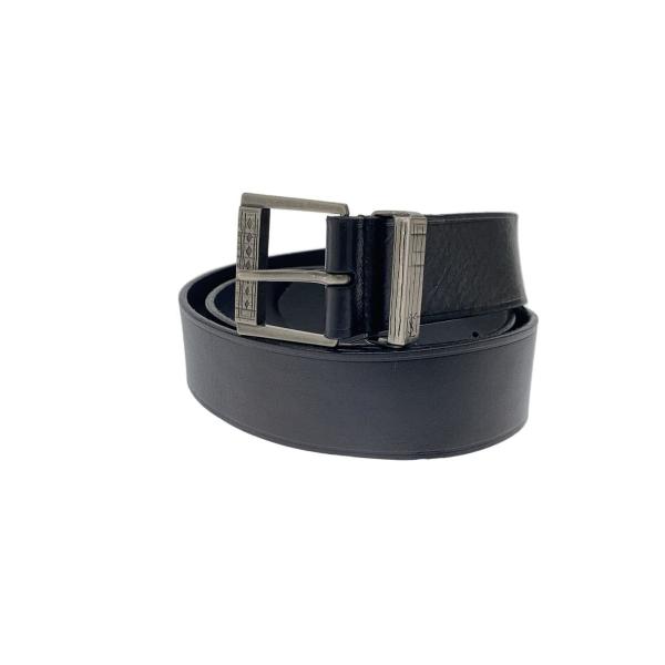 Yves Saint Laurent レザー ベルト 黒　新品未使用。 YSL 黒レザーベルト 調整可能 YSL 黒レザーベルト 調整可能 YSL