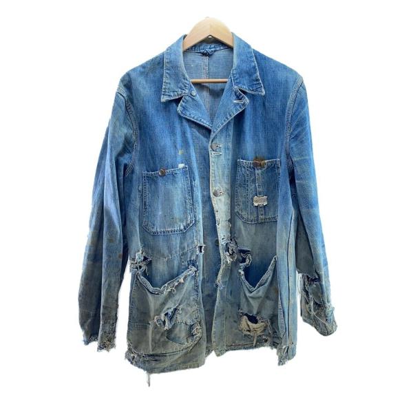 く*坊様 Hercules デニム カバーオール HERCULES◇カバーオール/--/デニム/IDG/40s〜/ボロ : セカンド