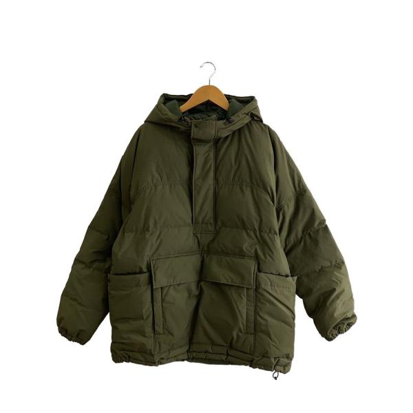 snow peak◇ダウンジャケット/L/ポリエステル/KHK/JK-19AU001
