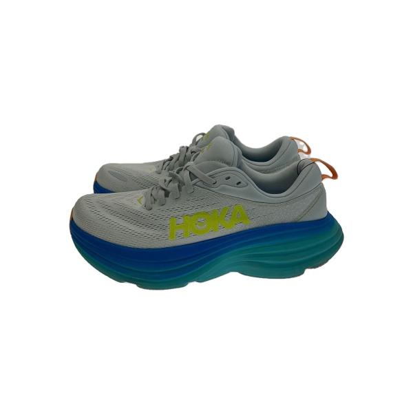 HOKA ONE ONE◇BONDI 8/ローカットスニーカー/25.5cm/ブルー/1123202