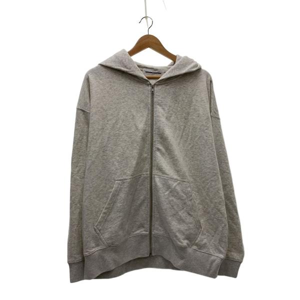 GOD ONLY KNOWS パーカー GOD ONLY KNOWS◇25SS/ジップパーカー/SWEAT HOODIE/M/コットン/GRY