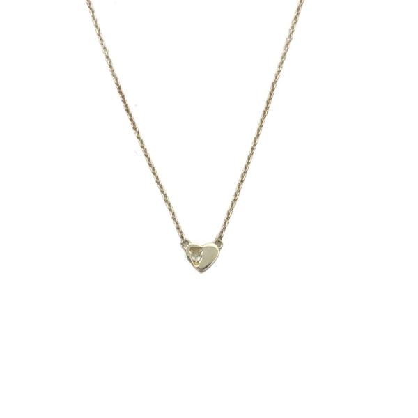 GOD ONLY KNOWS◇ネックレス/TEAR HEART NECKLACE/SV925/SLV/トップ有