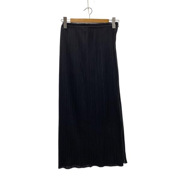 スカート PLEATS PLEASE ISSEY MIYAKE BASICS PLEATS PLEASE ISSEY MIYAKE◇スカート/--/ポリエステル/BLK/無地