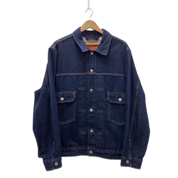 Levi's◇Gジャン/XL/デニム/NVY/無地/2nd type/復刻/RELAXED/濃紺