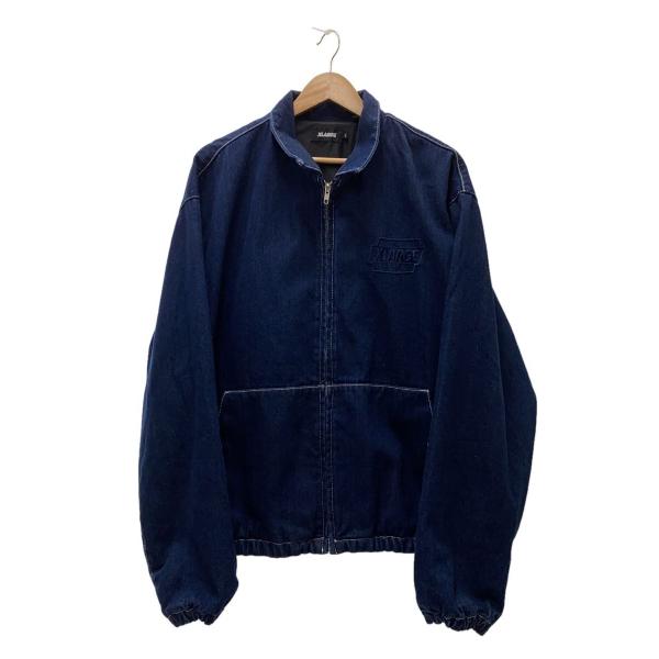 XLARGE(X-LARGE)◇Gジャン/DENIM TEAM JACKET/XL/コットン/NVY/無地