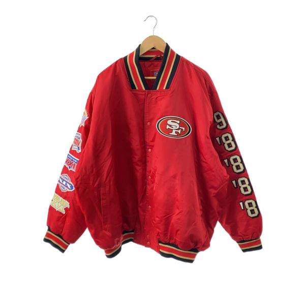 NFL / スタジャン/XXL/ナイロン/RED/無地 NFL◇スタジャン/XXL/ナイロン/RED/無地 : セカンドストリートYahoo!店