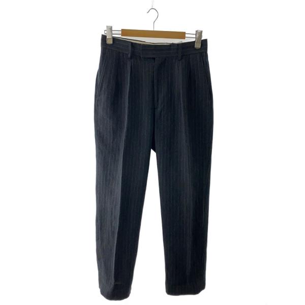 A.PRESSE◇スラックスパンツ/2/ウール/GRY/ストライプ/22AAP-04-02M