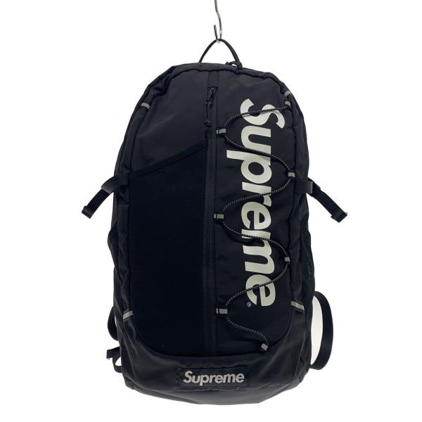 Supreme 17SS リュックサック Supreme◇17SS/Backpack/リュック/ナイロン/BLK// : セカンド