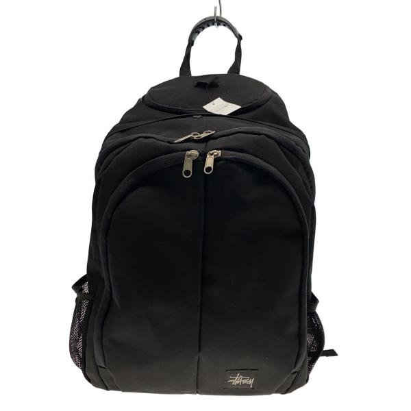 STUSSY◇リュック/ナイロン/BLK/使用感有 : セカンドストリートYahoo