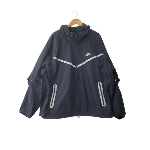 NIKE◇M NRG TCH WVN WR FZ JKT/XXL/ナイロン/BLK/IM7246-010
