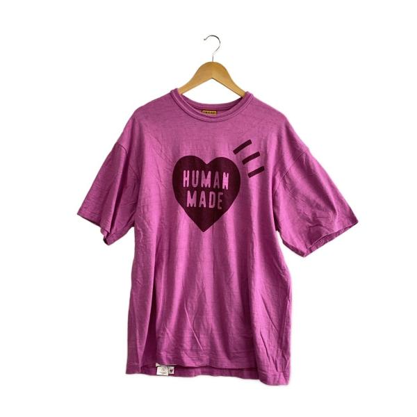 HUMAN MADE◇Tシャツ/XXL/コットン/PNK// : セカンドストリートYahoo