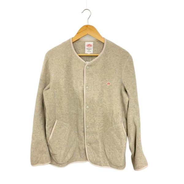 DANTON フリース 42 DANTON◇フリースジャケット/42/ポリエステル/KHK/無地/20A-MR-001