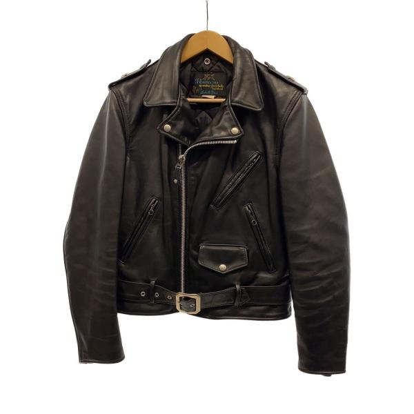 Schott◇60s復刻 613XX ワンスターダブルライダースジャケット/38/牛革