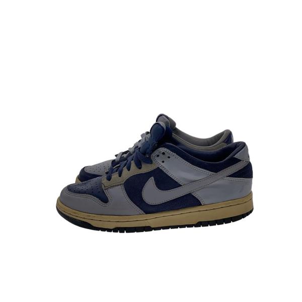 NIKE◆DUNK LOW JP QS/ダンクロー/グレー/AA4414-401/25.5cm/BLU/レザー//