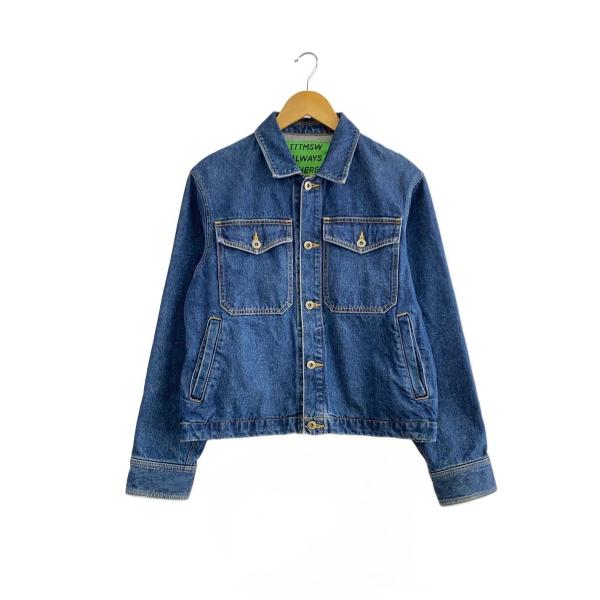 TTT_MSW◇New Standard Denim Jacket/M/コットン/IDG/TTT-2021AW-JK08
