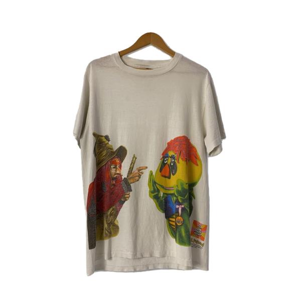 90s/H.R. Pufnstuf/怪獣島の大冒険/Tシャツ/L/コットン/ホワイト/Vintage