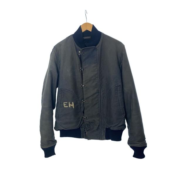 US.NAVY◇40s/WW2/M-43/デッキジャケット/フック/ステンシル/ペンキ