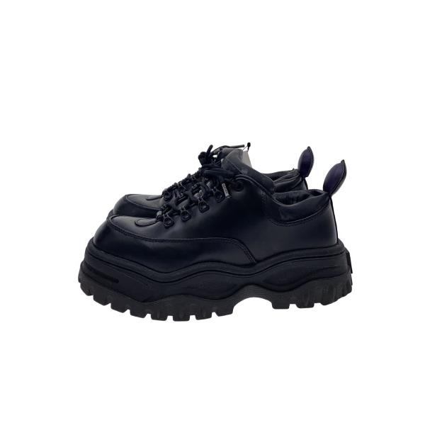 EYTYS◆トレッキングシューズ/厚底/シューズ/US8.5/BLK/牛革//