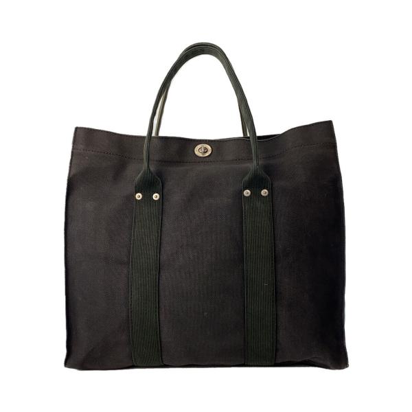 新品未使用 犬印鞄製作所 キャンバストートバッグ 犬印鞄製作所◇トートバッグ/キャンバス/GRY/無地 : セカンド