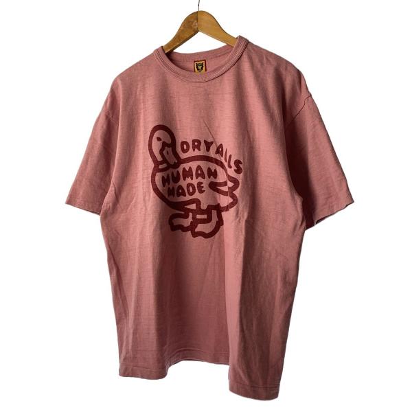 HUMAN MADE◇Tシャツ/XXL/コットン/PNK// : セカンドストリートYahoo