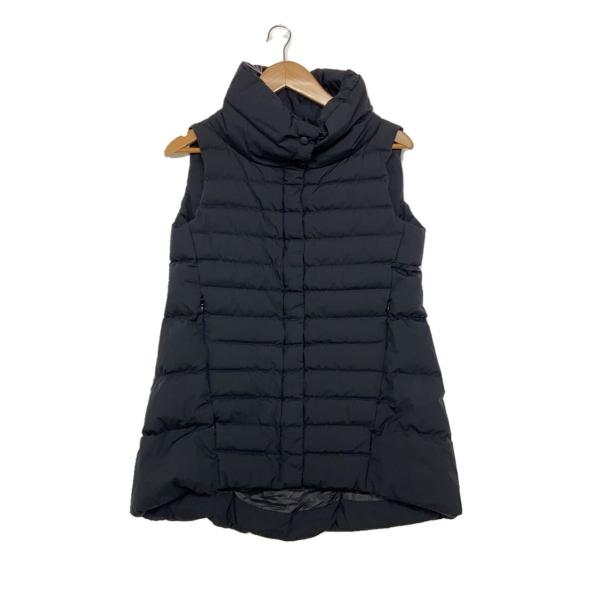 HERNO ダウンベスト PI13089-2370-6300 サイズ38 黒 HERNO◇ダウンベスト/38/ポリエステル/NVY/pi037dl-11106-9300/GORE
