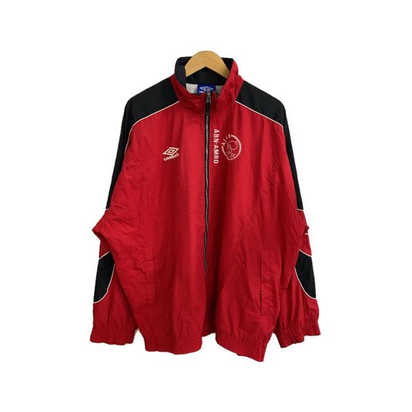 UMBRO◇ナイロンジャケット/XL/ナイロン/RED : セカンド UMBRO◇ナイロンジャケット/XL/ナイロン/RED : セカンド