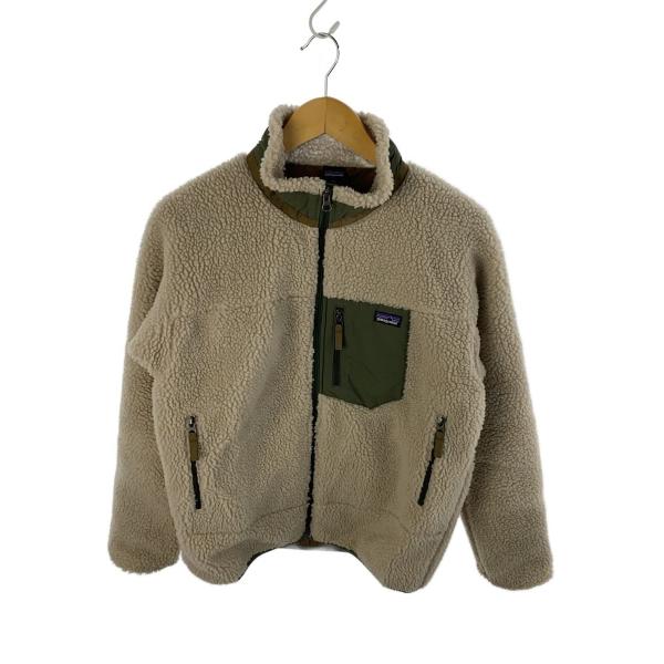 patagonia◇フリースジャケット/XXL/ポリエステル/BEG/65625FA20