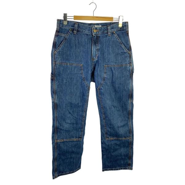 Carhartt◇ペインターパンツ/33/コットン/IDG/BD4944-M/ダブルニー