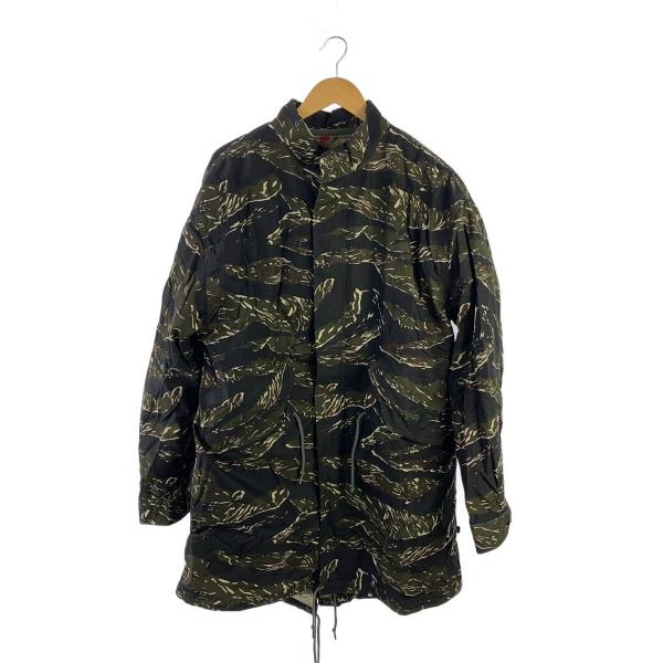 ALPHA INDUSTRIES◇モッズコート/L/コットン/KHK/カモフラ/PON001376