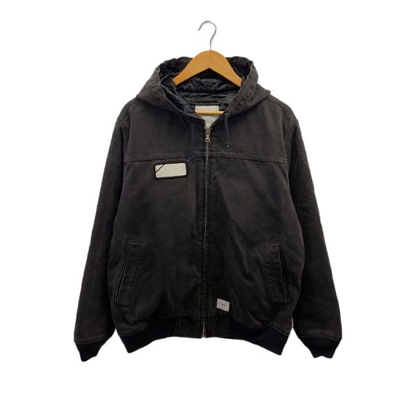 WTAPS◇ジャケット/2/コットン/BLK/無地/192WVDT-JKM05/JACKET COTTON