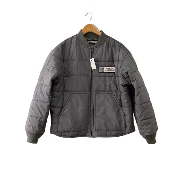 NEIGHBORHOOD◇25AW/REVERSIBLE PADDED JACKET/M/GRY/無地/252TSNH