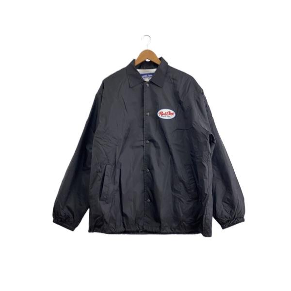 PORKCHOP◇ナイロンジャケット/XL/ナイロン/BLK/プリント// : セカンド