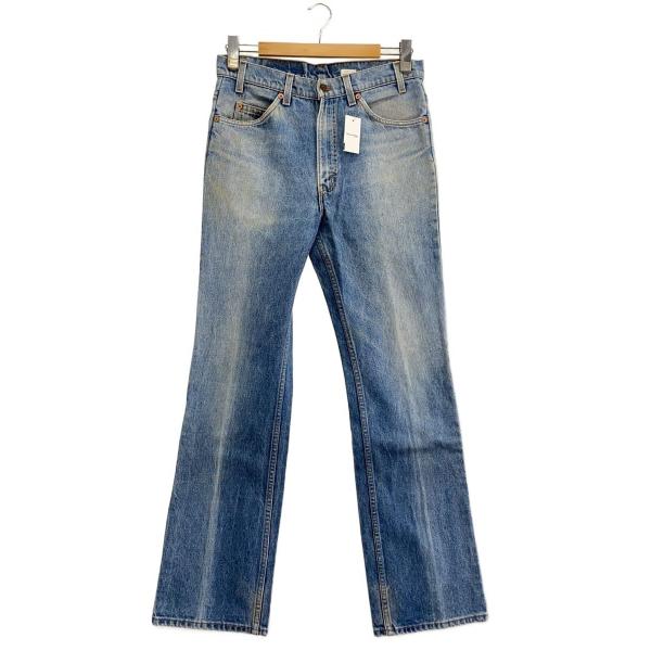 Levi's 517 USA製 W33 L34 裏ボタン575オレンジタブ Levi's◇517/USA製/ボタン裏575/オレンジタブ/ブーツカットパンツ/34