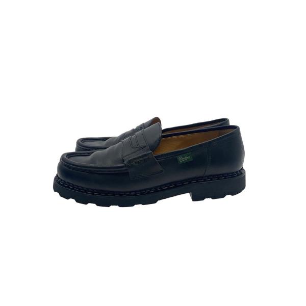 【美品】 パラブーツ PARABOOTS ブラック ローファー 24.5cm相当 パラブーツ PARABOOT シューズ 靴 ローファー ビジネス 7107-09