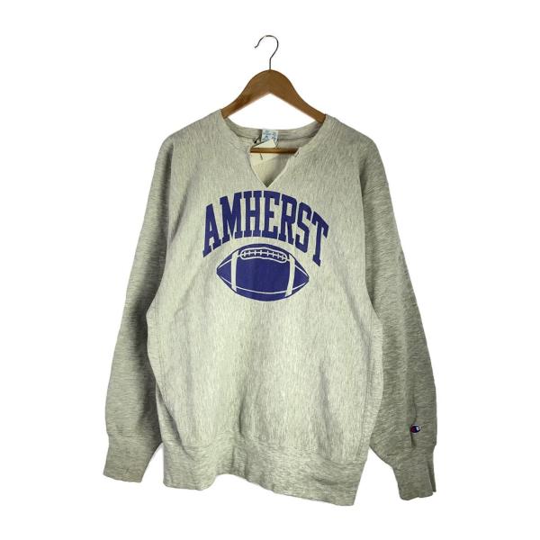 Champion◇90s/刺繍タグ/首周りカット/AMHERST/リバースウィーブ
