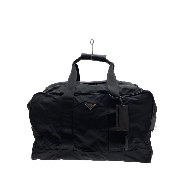 PRADA ボストンバッグ ブラック　難有りです PRADA◇ボストンバッグ/ナイロン/BLK// : セカンドストリートYahoo!店