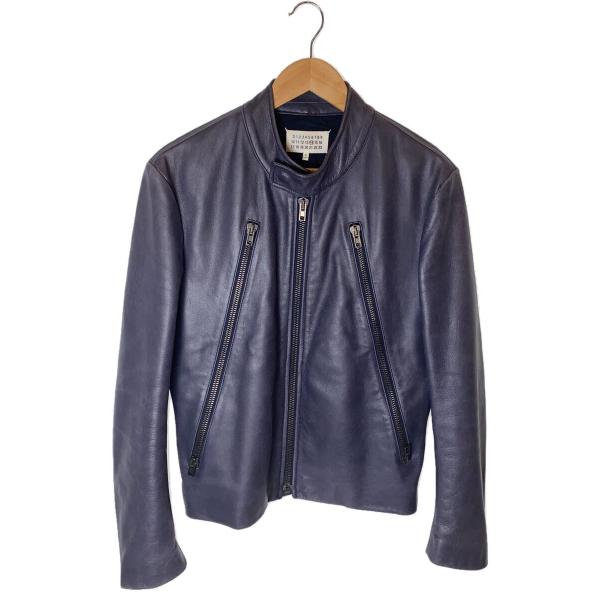 Maison Martin Margiela◇シングルライダースジャケット/44/牛革