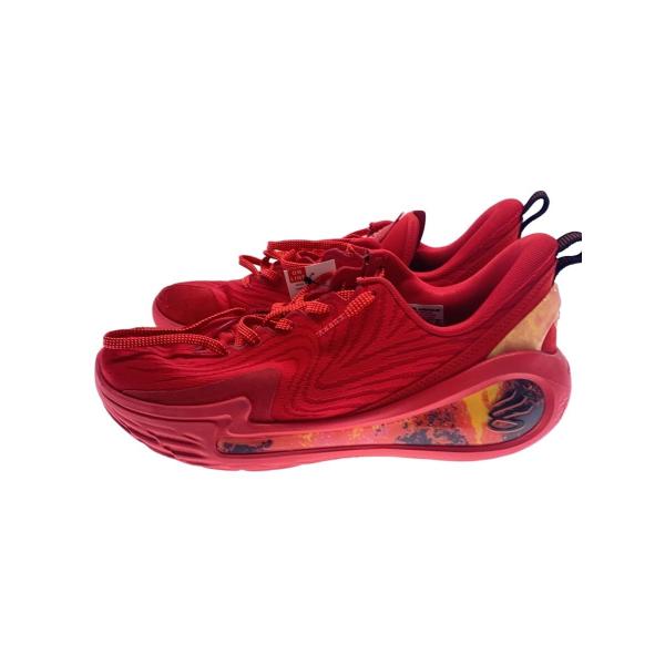 UNDER ARMOUR◆ローカットスニーカー/28.5cm/RED/3028497-600//